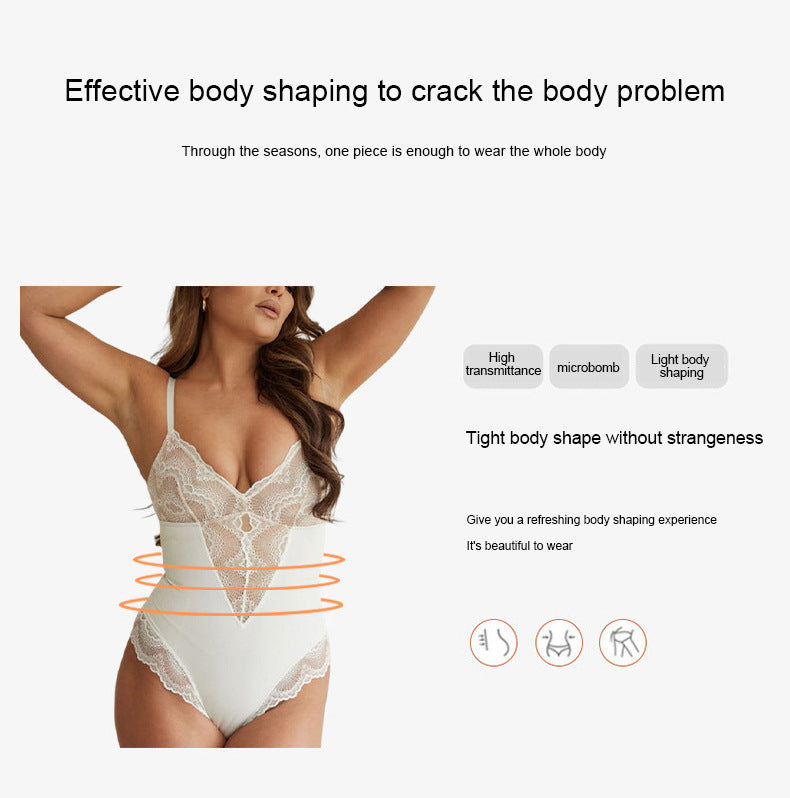 Tropica Love Sexy Deep V Lace Bodysuit,Snap Crotch Sexy Top Lingerie, Club Outfit