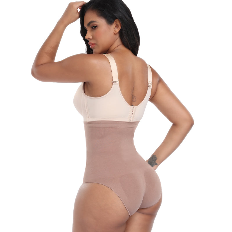 High-Waist Shapewear for Women Seamless High-Compression Tummy Control with Butt-Lifting Panties