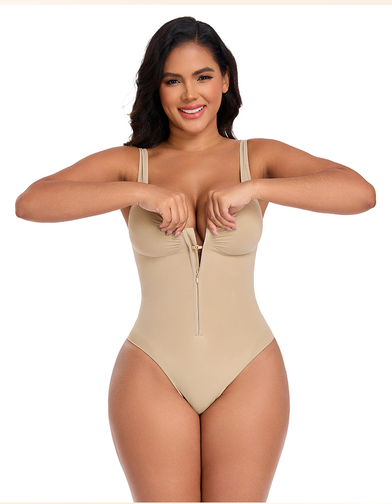 Full-body Compression High-elasticity Shaping Bodysuit for Abdomen Waist and Buttock Firming Shapewear