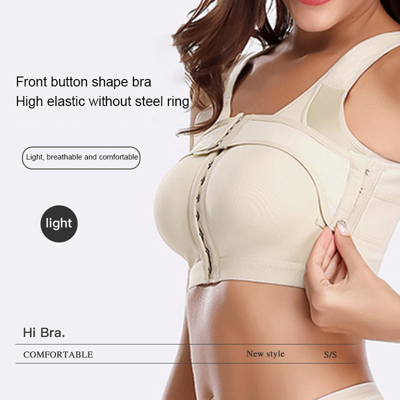 Tropica Love Wireless Adjustable Post Surgery Surgical Breast Augmentation Surgery Bra for Women