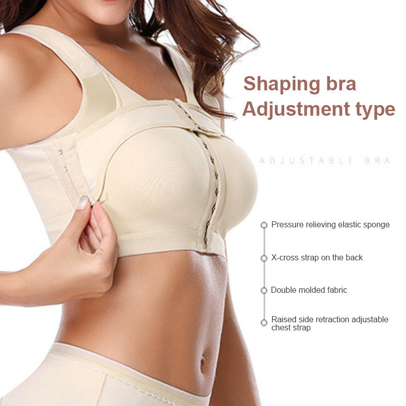 Tropica Love Wireless Adjustable Post Surgery Surgical Breast Augmentation Surgery Bra for Women