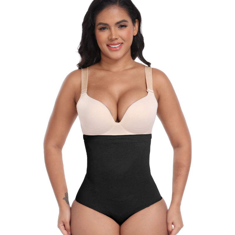 ‌High-Waist Shapewear for Women Seamless High-Compression Tummy Control with Butt-Lifting Panties